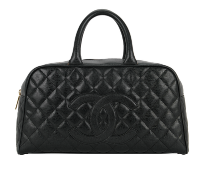 CC Bowling, &pound;2,800, Handbags, Black, Leather, Front view